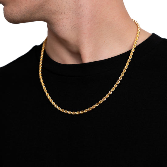 KORDELKETTE GOLDKETTE 4,00MM 585 GOLD - IDENTIM®