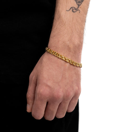 GARIBALDI BRACELET GOLD BRACELET 7,00MM 585 GOLD - IDENTIM®