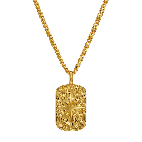 Kompass Halskette Anhänger