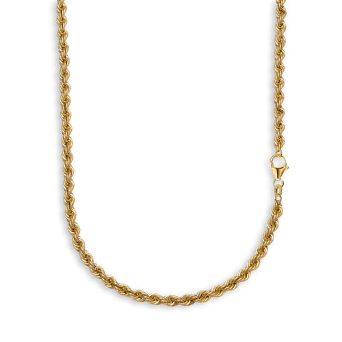 Cord Chain, Gold Chain, 4.50 mm