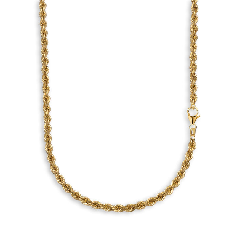 Kordelkette Goldkette 4,50mm