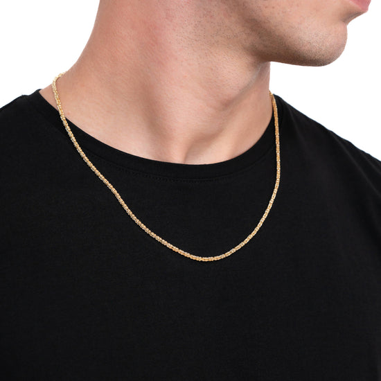 KÖNIGSKETTE GOLDKETTE 2,00MM 585 GOLD - IDENTIM®