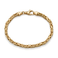 KÖNIGS ARMBAND GOLDARMBAND 4,00MM 585 GOLD - IDENTIM®