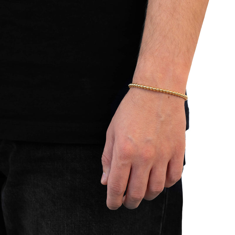 Kugel Armband Elastisch Goldarmband