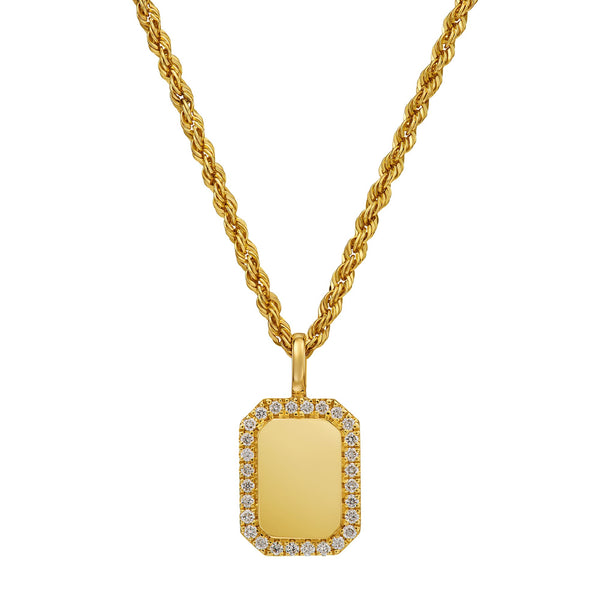Brilliance-ketting met lab-diamanten