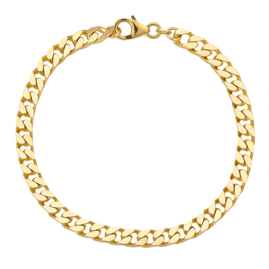 PANZER BRACELET GOLD BRACELET 4,50MM 333 GOLD - IDENTIM®