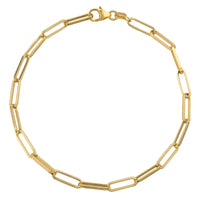 PAPERCLIP ARMBAND GOLDARMBAND 3,00MM 585 GOLD - IDENTIM®