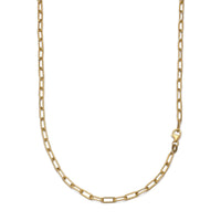 PAPERCLIP CHAIN GOLD CHAIN 3,50MM 585 GOLD - IDENTIM®
