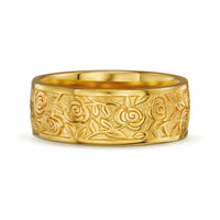ROSEN RING 925 SILBER 18 KARAT VERGOLDET - IDENTIM®