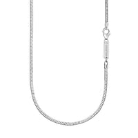 SNAKE CHAIN 925 SILVER RHODIUM PLATED 2,50MM - IDENTIM®