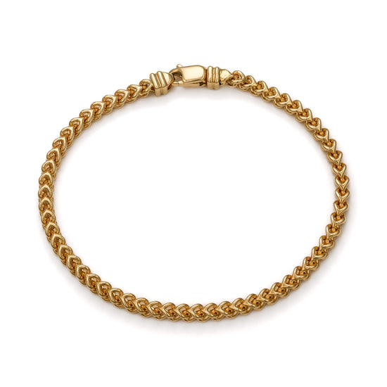 FRANCO BRACELET GOLD BRACELET 3,50MM 750 GOLD - IDENTIM®