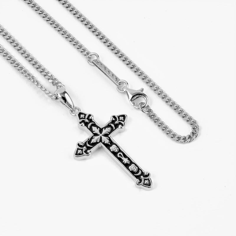 Kreuz Halskette Anhänger Ornamente Emaile