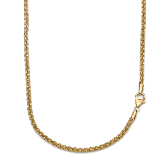 ZOPFKETTE GOLDKETTE 3,00MM 750 GOLD - IDENTIM®