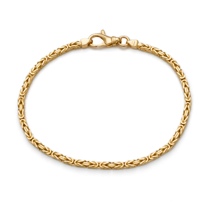 KÖNIGS ARMBAND GOLDARMBAND 2,50MM 585 GOLD - IDENTIM®
