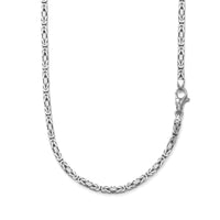 KING'S CHAIN GOLD CHAIN 4.00MM 750 WHITE GOLD - IDENTIM®
