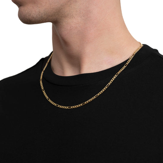 FIGAROKETTE GOLDKETTE 3,50MM 585 GOLD - IDENTIM®