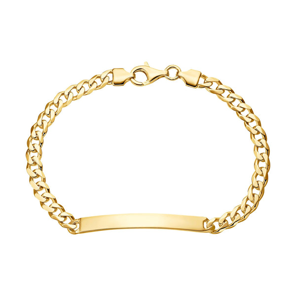 Graveerarmband Graveerplaatje Pantser ID-armband