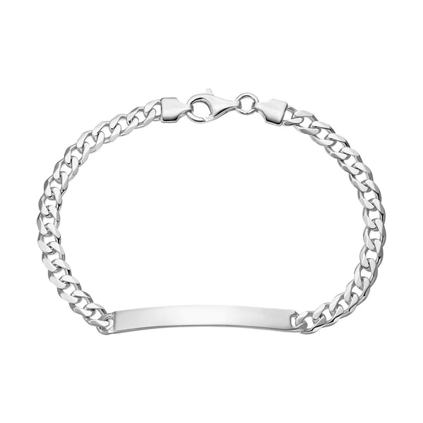 Graveerarmband Graveerplaatje Pantser ID-armband