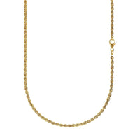 KORDELKETTE 925 SILBER 18 KARAT VERGOLDET 3,20MM - IDENTIM®