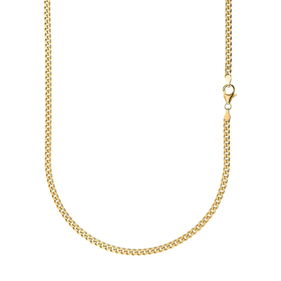CURB CHAIN GOLD CHAIN 3,30MM 585 GOLD - IDENTIM®