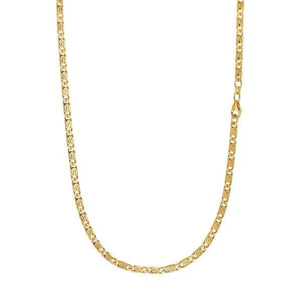 S-tankketting, gouden ketting, 3,80 mm